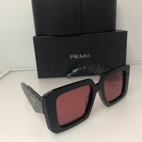 NEW PRADA PR23YSF 1AB06Q WOMEN’S SUNGLASSES PRADA SPR 23YF EYEWEAR PR 23YSF - Picture 3 of 12